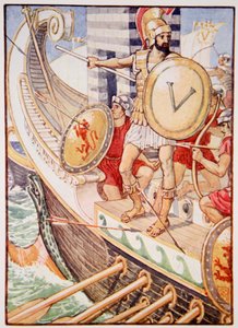 Il est devenu une cible pour chaque flèche, illustration de L