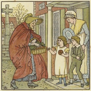 Hot Cross Buns - Walter Crane