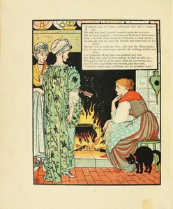 Illustration pour le conte de fées Cendrillon