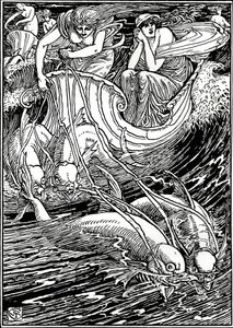 Illustration pour la Reine des Fées, c. 1890, 1897 - Walter Crane