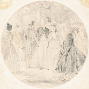 Jardins de Kensington (recto) - Walter Crane