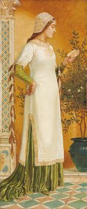 Laura lisant, 1885