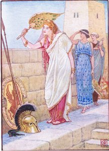 Souvent, elle se tenait sur les murs de Troie, illustration de L
