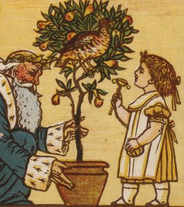 Perdrix dans un poirier - Walter Crane
