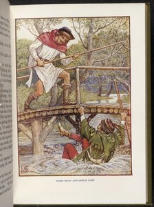 Robin des Bois et Petit Jean - Walter Crane