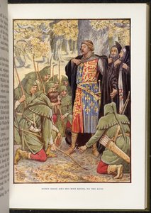 Robin des Bois devant Richard Ier - Walter Crane