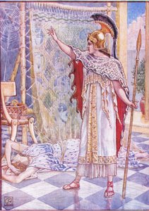 Elle la transforma en araignée, illustration de L