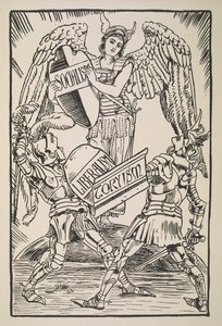 Socialisme, Libéralisme et Toryisme, de Cartoons for the Cause - Walter Crane
