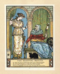 La princesse apprend à filer, du livre d