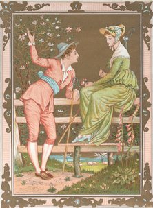 Valentine, 1876 - Walter Crane