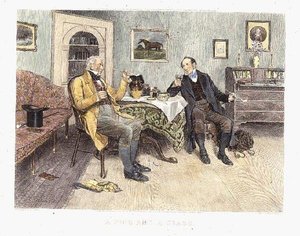 Une pipe et un verre, publié en 1896