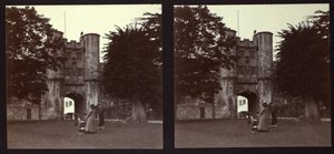 Porte de la résidence de l