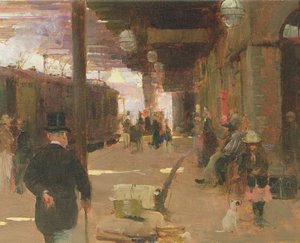 Gare de Hastings - Walter Frederick Osborne