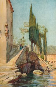 À S. Michele, Rapallo, vers 1910, 1912 - Walter Frederick Roofe Tyndale