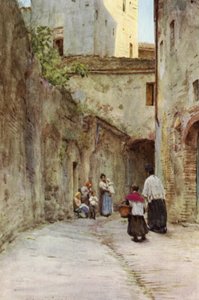 Bénédiction des maisons, Riviera italienne - Walter Frederick Roofe Tyndale
