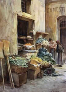 Épicerie, Riviera italienne - Walter Frederick Roofe Tyndale