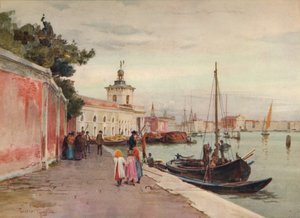 La Dogana, Venise, vers 1900-1913 - Walter Frederick Roofe Tyndale