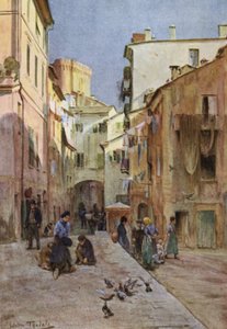 La Piazza, Sestri Levante - Walter Frederick Roofe Tyndale