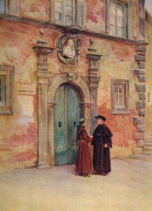 Palazzo Negroni, Montepulciano, vers 1900 1913 - Walter Frederick Roofe Tyndale