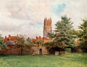 Tour de Saint-Jean, depuis les jardins de l