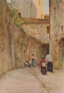 La bénédiction des maisons, vers 1910, 1912 - Walter Frederick Roofe Tyndale