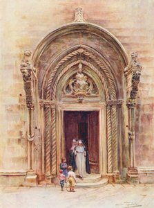 Le Portail du Duomo de Curzola - Walter Frederick Roofe Tyndale