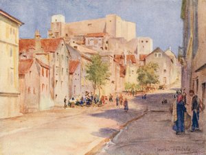 La rue principale, Sebenico - Walter Frederick Roofe Tyndale