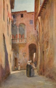 La maison de Catherine de Sienne, vers 1900 1913 - Walter Frederick Roofe Tyndale