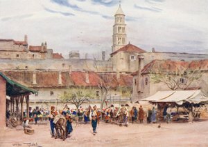Le Marché de Spalato - Walter Frederick Roofe Tyndale
