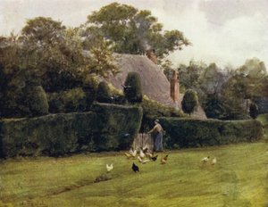 La Nouvelle Forêt : Cottage à Emery Down - Walter Frederick Roofe Tyndale