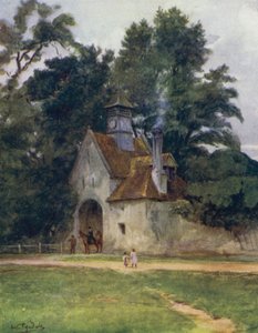 La Nouvelle Forêt : La porte, palais de Beaulieu