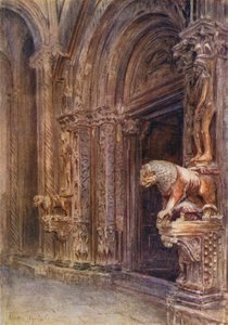 Le porche du Duomo de Trau - Walter Frederick Roofe Tyndale