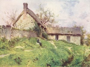 Wessex: Un groupe de cottages à Sutton Poyntz, près de Weymouth - Walter Frederick Roofe Tyndale