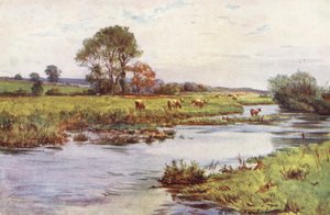 Le Frome au-dessus de Dorchester, Casterbridge - Walter Frederick Roofe Tyndale