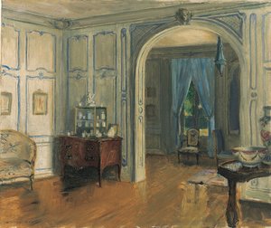 Le Salon Carré de la Villa Trianon, vers 1910 - Walter Gay