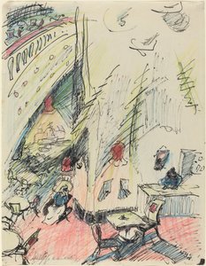Das leere Café - Walter Gramatte