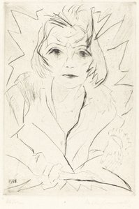 Fille, 1921 - Walter Gramatte