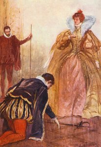 Illustration pour Kenilworth de Sir Walter Scott - Walter Grieve