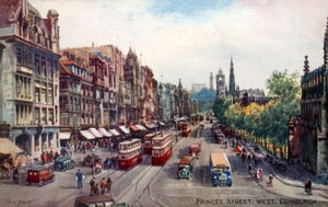 Rue des Princes, Ouest, Édimbourg - Walter Henry Sweet
