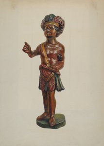 Indien de magasin de cigares, vers 1940 - Walter Hochstrasser