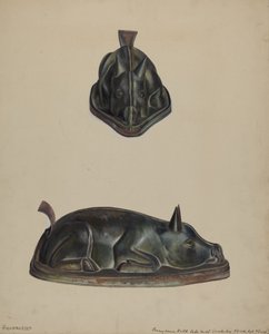 Moule à gâteau allemand de Pennsylvanie