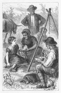 Scène de The Mill on the Floss de George Eliot - Walter James Allen