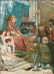 La Reine et les deux chevaliers