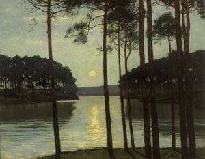 Ambiance du soir au Schlachtensee
