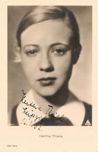Portrait de Hertha Thiele