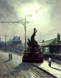 Le Chêne Original la Nuit, à Headingley - Walter Linsley (attr. to) Meegan
