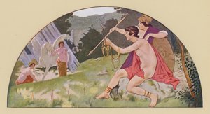 Bellérophon recevant de Minerve le cheval ailé Pégase - Walter MacEwen