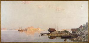 Paysage côtier scandinave - Walter Moras