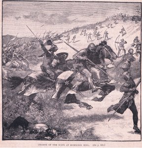 Charge des Écossais à Homildon Hill en 1402 - Walter Paget