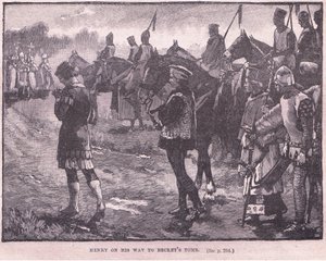 Henri en route vers la tombe de Becket en 1174 - Walter Paget